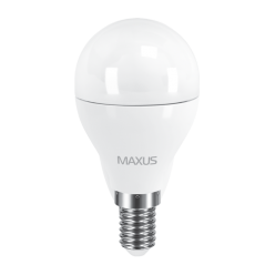 LED лампа MAXUS G45 6W теплый свет E14 (1-LED-543)